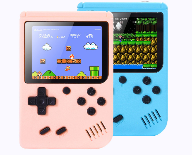 Macaron Retro Handheld console With 400+ built-in games